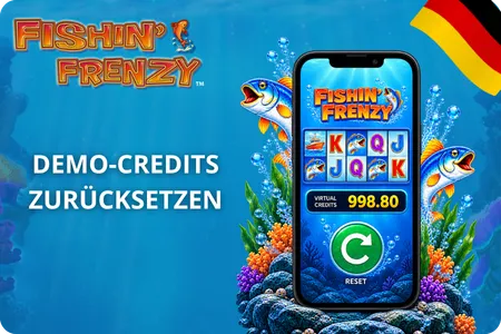 Fishin' Frenzy Demo Guthaben und Neuladen auf dem Smartphone