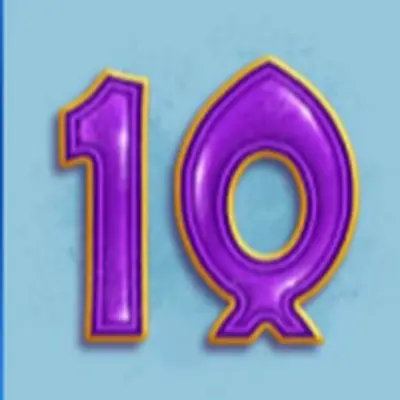 Fishin Frenzy card ten symbol