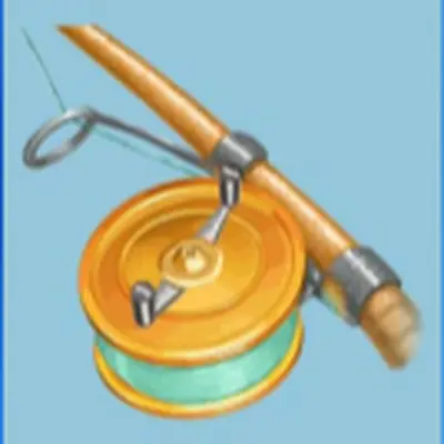 Fishin Frenzy fishing rod and reel